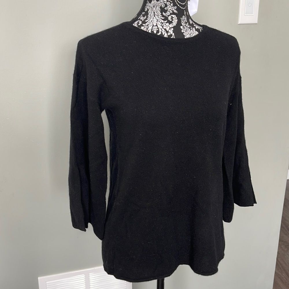PLY Cashmere Black Sweater